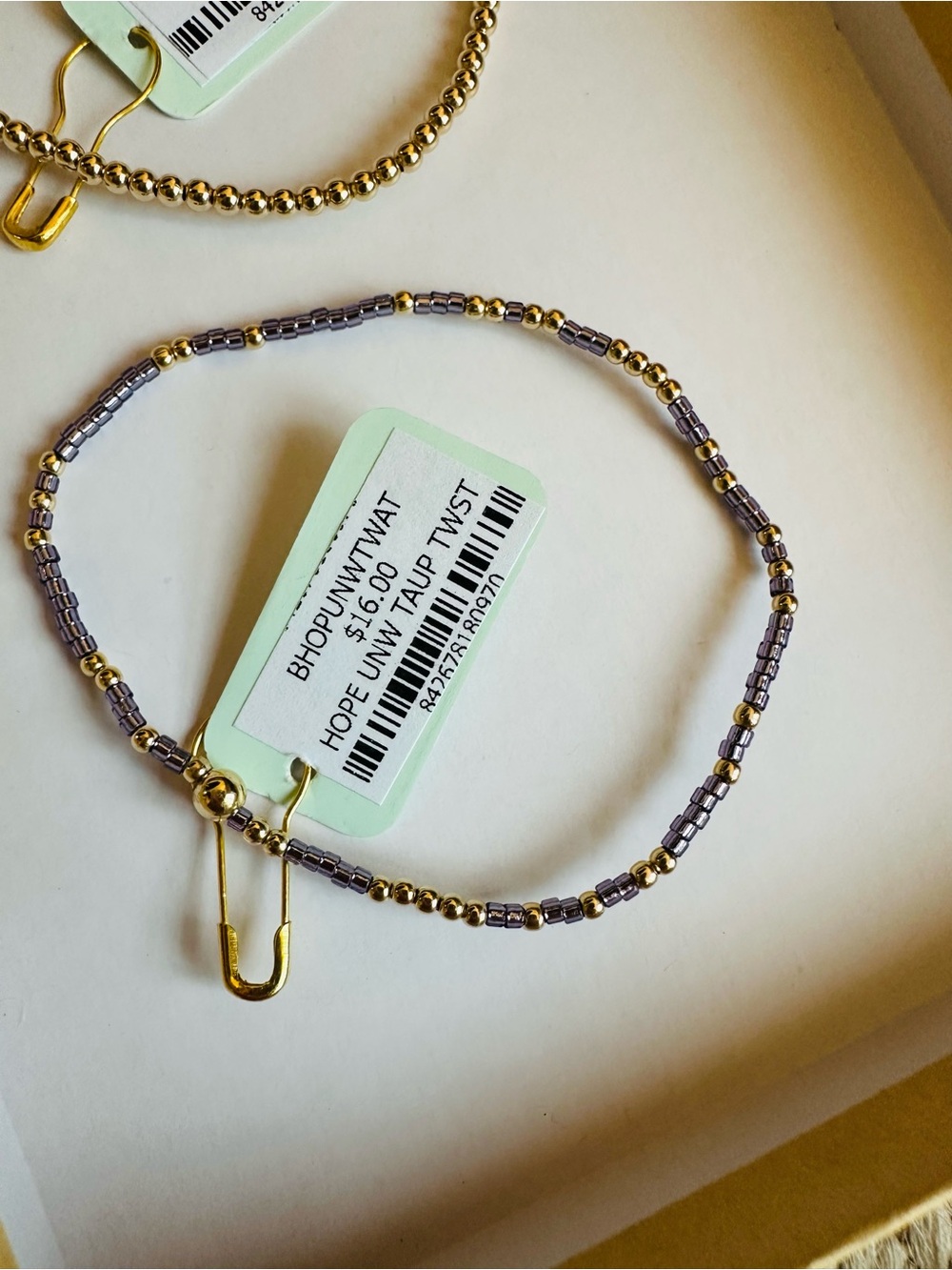 enewton Hope Unwritten Bracelet- Taupe With A Twist - Picture 2 of 4